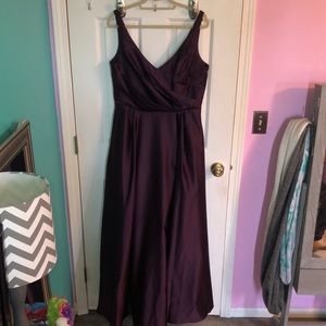 satin ball gown💜